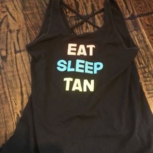 Swim cover up tank dress!
